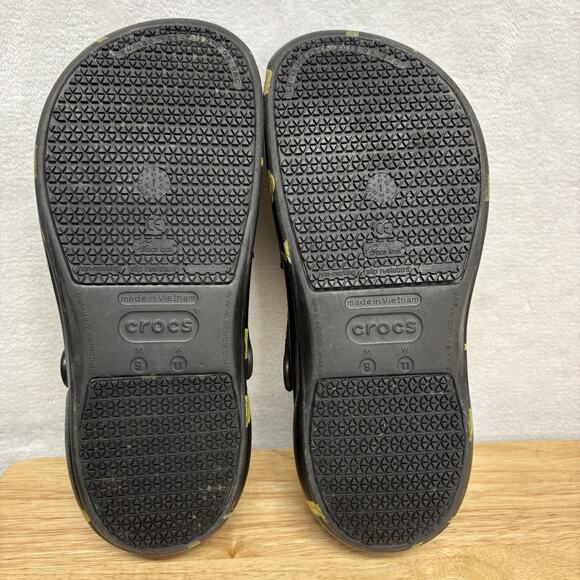 Crocs Bistro Clogs Banana Print Black Men’s Size 9 Women’s Size 11 - Picture 11 of 12